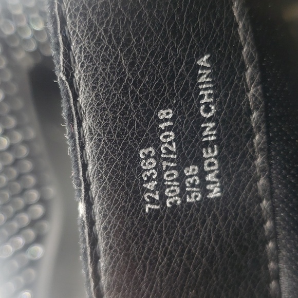 RIVER ISLAND Black Suede With Studs Booties Size 8 - Picture 9 of 9